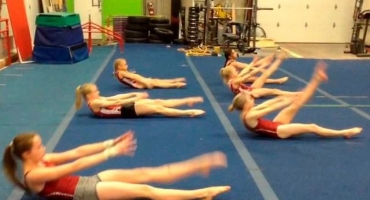 Vježba za trbušnjake od gimnastičara